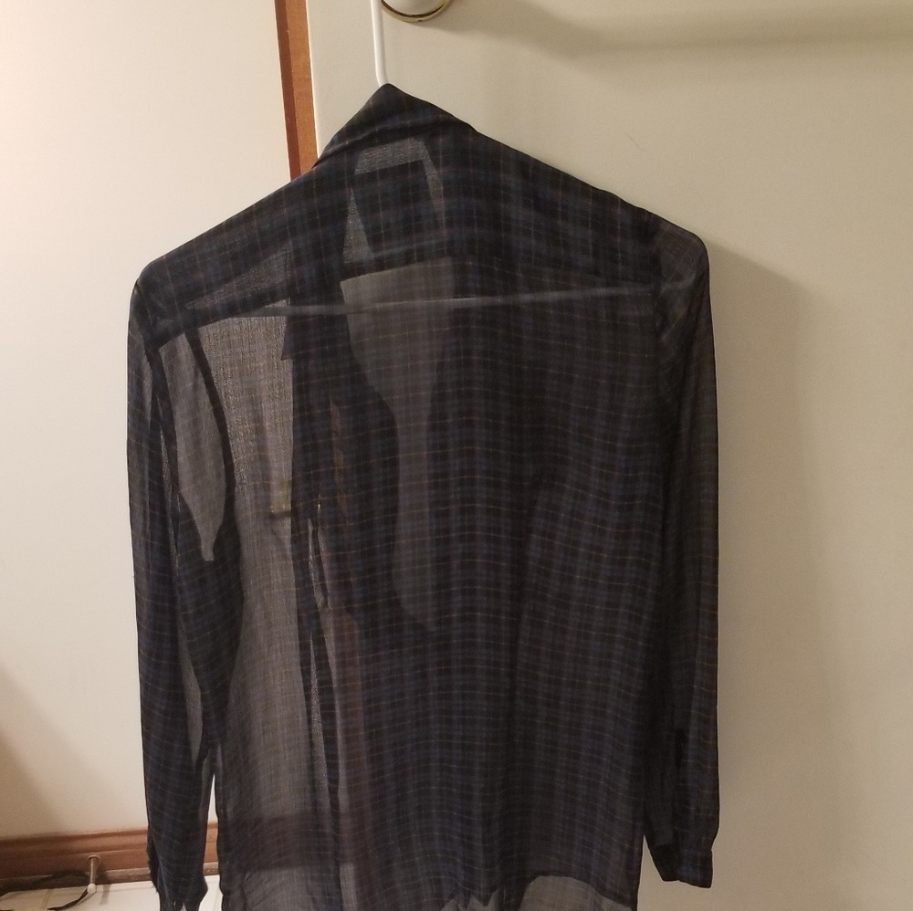 Sheer Button Up - image 3